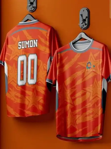 ขายส่งเสื้อยืดกีฬาพิมพ์สกรีนเลาย ชุดที่14
