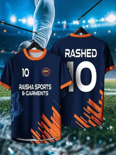 เสื้อกีฬาทีมฟุตบอลพิมพ์ลาย แบบที่12
