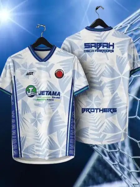 เสื้อกีฬาทีมฟุตบอลพิมพ์ลาย แบบที่5
