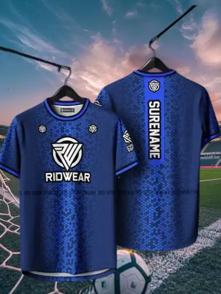 เสื้อกีฬาทีมฟุตบอลพิมพ์ลาย แบบที่6