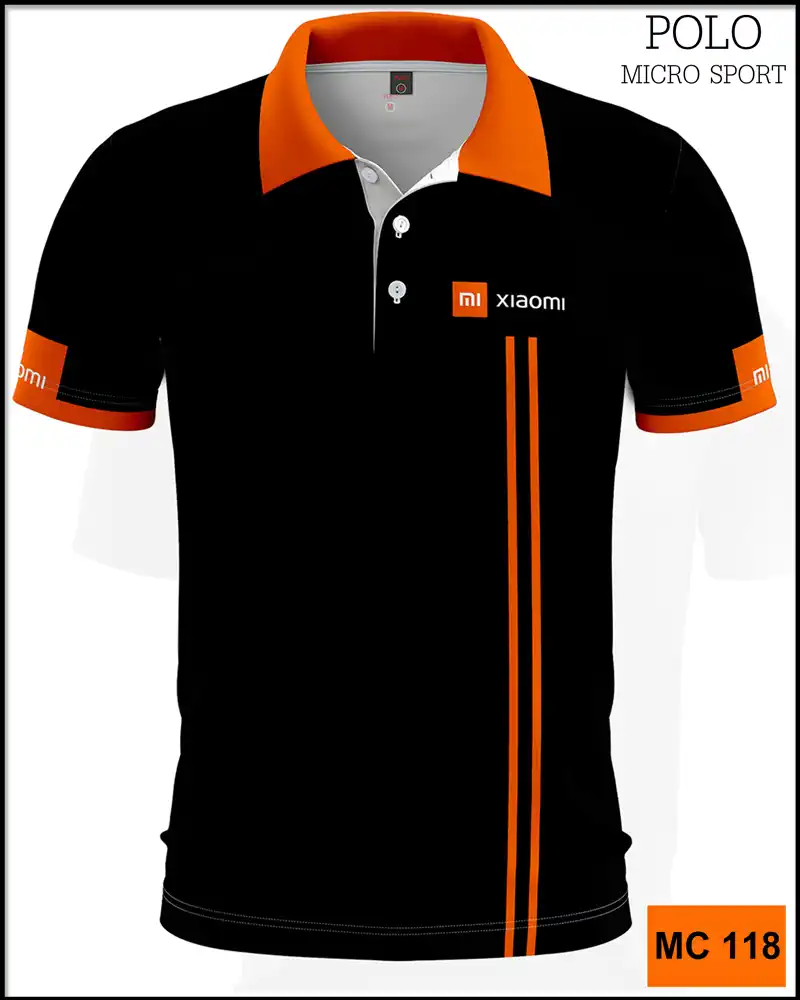 เสื้อกีฬาคอปก พิมพ์ลายแบบที่6