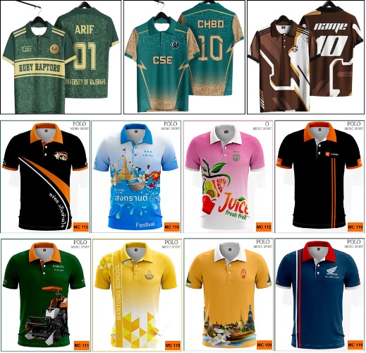 เสื้อทีมงานบวช งานแต่ง ทีมงานรถแข่ง